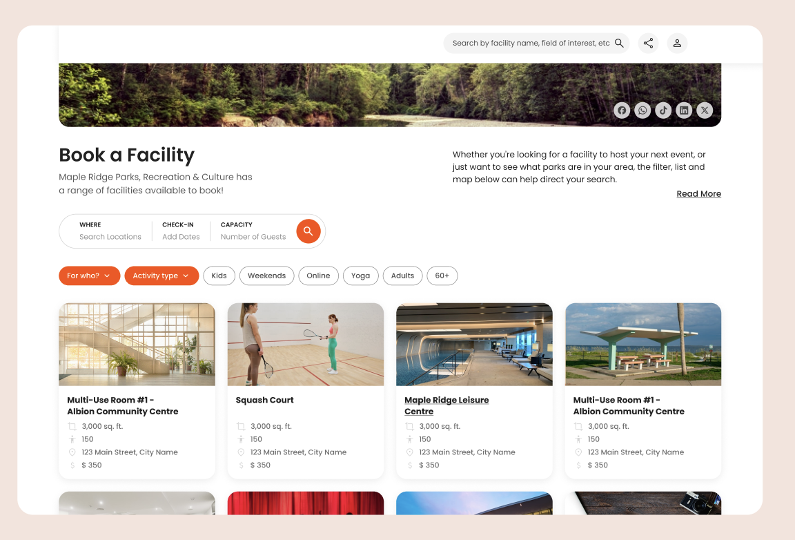 Facility Rental